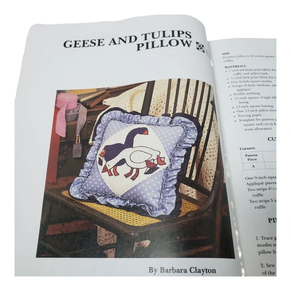 50 Country Quilting Projects Hardcover Book Step-by-Step Patterns